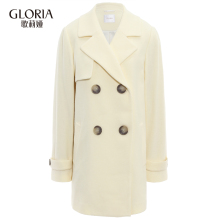 GLORIA/歌莉娅女装2018冬季羊毛呢外套18CE6E9D0图片