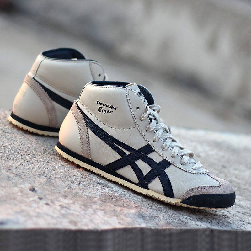 Onitsuka Tiger Ghost Tomb Tiger Men's Shoes Women's Sports Casual Shoes High Top Warm Board Shoes DL409-1659