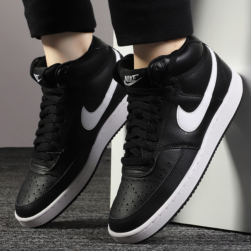 Nike Nike Women's Shoes 2019 Winter New plush insulation high top board shoes sports cotton shoes casual shoes 922869