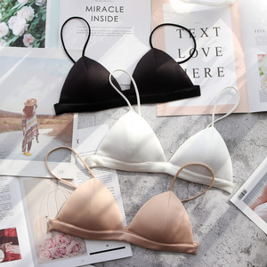 少女美背文胸薄款三角杯内衣