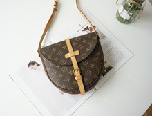 LV路易威登二手日本中古正品老花盾牌斜挎单肩包vintage女包