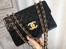 手提单肩斜挎包中古二手正品 女包vintage Chanel香奈儿贝嫂同款