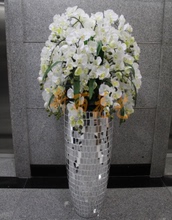 客厅售楼部样板房欧式现代装 落地大花瓶仿真插花艺套装 酒店 饰摆件