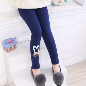 儿童打底裤冬季加绒加厚