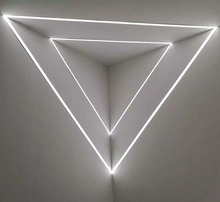 LED线条灯 射线灯灯槽 设计师造型灯走廊过道楼梯灯铝槽硬灯条
