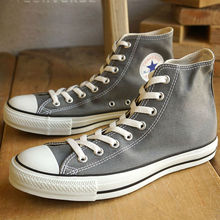 匡威 代购 正品 Converse 梨花灰色高帮帆布鞋 日本直邮