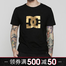 DCSHOECOUSA/DC 夏季短袖男潮牌经典纯棉圆领运动休闲T恤