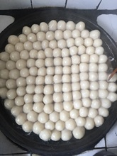 东北特产 正宗东北纯手工糯米粘豆包大黄米粘豆包 380g 包邮