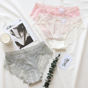 少女无痕镂空内裤