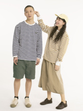 T恤 外穿内搭条纹长袖 sleeved cityboy风格 shirt Long