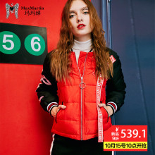 玛玛绨轻薄羽绒服女冬装2018新款韩版修身显瘦时尚短款粉红豹外套图片