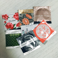 包邮 Fragonard花宫娜檀香雪松鸢尾花茉莉淡香香水小样试香湿巾 8件