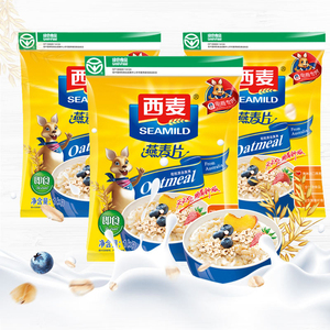 西麦 纯燕麦片1000克x3袋装
