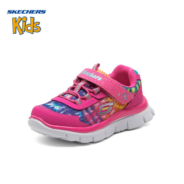 Skechers斯凯奇女童潮鞋 儿童休闲运动鞋 小孩子时尚跑步鞋81881