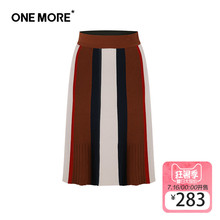 【商场同款】ONEMORE优雅冬装新款A摆针织半裙11GH730623