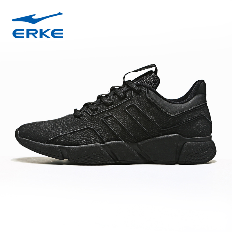 ERKE Women's Shoes Autumn 2019 New Women's Non slip Wear resistant Running Casual Sneakers Breathable Training Shoes