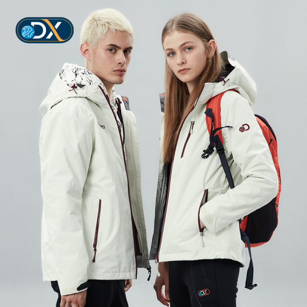 Discovery户外男女三合一冲锋衣秋冬两件防风保暖滑雪服DAWA91001