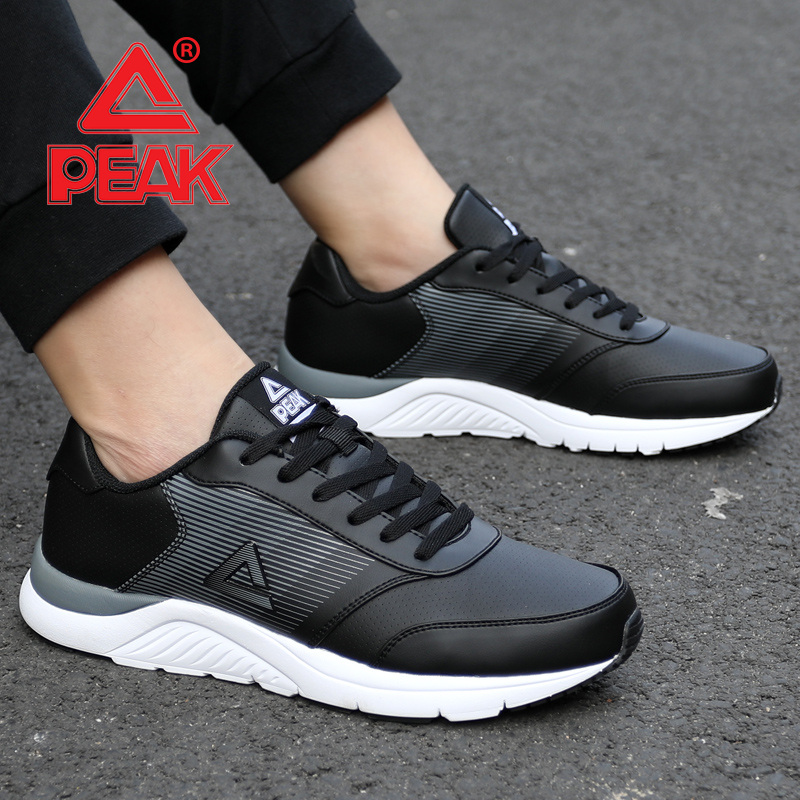 PEAK Men's Running Shoes 2019 Winter New Authentic Running Shoes Student Durable Casual Shoes Men's Sports Shoes