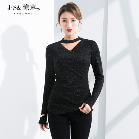 惊束大码衬衫衣女胖mm2018新款显瘦200斤韩版秋季装肚子大遮肚子商品大图
