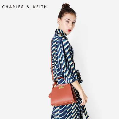 CHARLES&KEITH 凯莉包 CK2-50270031 欧美小号单肩斜挎手提包