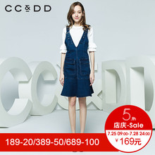 CCDD2018秋装新品专柜正品时尚气质淑女纯色圆领套头毛针织衫女图片