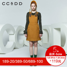 CCDD2018春装新品专柜正品修身显瘦银丝黑色圆领针织衫女套头上衣图片