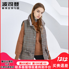波司登羽绒马甲女冬季厚款立领短款马夹2018新款外套B80141502DS图片