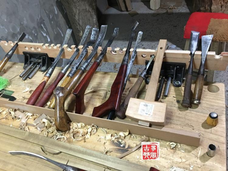 另有教学件套包邮6古琴练习琴演奏琴纯手工斫琴工具腹腔铲子
