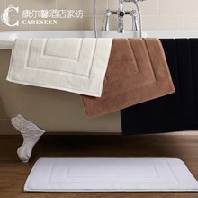 地巾 五星级酒店 浴室地垫门垫纯棉吸水卫浴进门脚垫可机洗