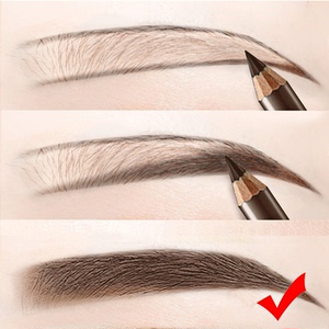 卡姿兰眉笔防水防汗不脱色持久网红初学者眉毛印章雾拉线网红女