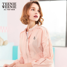 Teenie Weenie小熊2018夏装新款女装薄款短款外套女TTJJ82403A图片