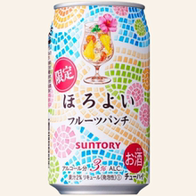 日本进口 SUNTORY 三得利果汁酒 微醉 微醺 水果缤治 350ml 限定