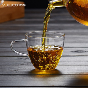 悦物玻璃小茶杯耐热玻璃