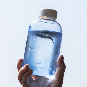 ins海洋渐变玻璃水杯