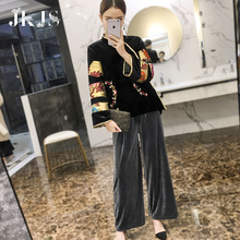 唐装棉袄女冬中国风女装夹棉旗袍复古棉衣秋冬季汉服改良中式上衣图片