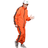街舞运动套装男反光串标嘻哈爵士女breaking bboy团队齐舞比赛服