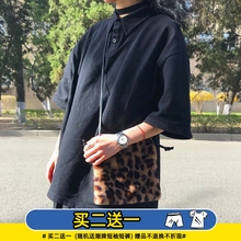 春夏新款 T恤polo衫 宽松半袖 Psyche 休闲男女情侣短袖 岛民潮店