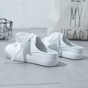 新款无后跟板鞋