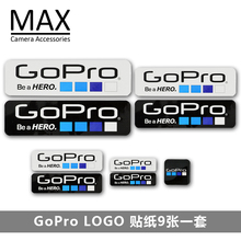 贴纸logo贴纸装 hero7 gopro MAX运动相机配件 饰gopro6配件