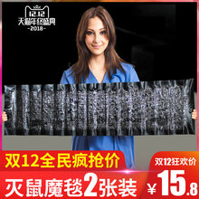 老鼠贴老鼠胶强力粘鼠板毯灭扑抓捕老鼠神器克星捕鼠器家用一窝端