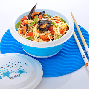 户外便携折叠碗三件套