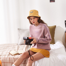 唐狮2018新款卫衣女韩版学生宽松ulzzang上衣女连帽卫衣女11.21图片
