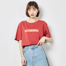 短袖女2018夏季新款学生纯棉宽松韩版ulzzang白色ins短袖t恤女潮图片