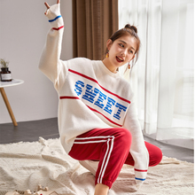【新品】唐狮2018秋季毛衣女装套头宽松外穿针织线衫学生可爱白色图片