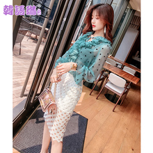 韩语琳秋装新款裙子2018韩版女装高腰显瘦包臀裙蕾丝短裙半身裙图片