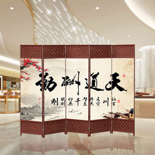 简易屏风隔断客厅折屏 玄关卧室简约现代折叠移动布艺酒店屏风帘