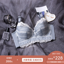 大码 全罩杯文胸收副乳胖mm超薄防下垂胸罩 KKay调整型内衣聚拢薄款