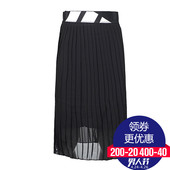 休闲半身裙 BK6187 17春季新品 阿迪达斯 女子长裙 三叶草 adidas