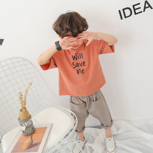 男童套装时尚两件套