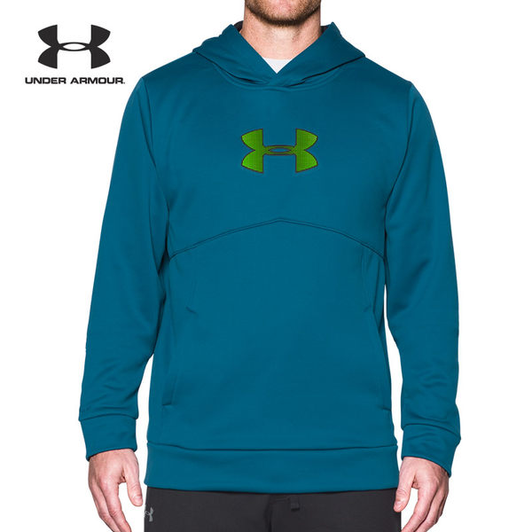Under Armour 安德玛 UA男子 Icon Logo 防泼水连帽卫衣-1289041